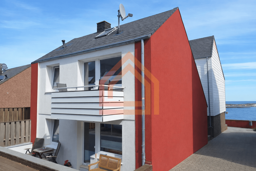 Traumhafte Ferienimmobilie mit Meeresblick auf Helgoland